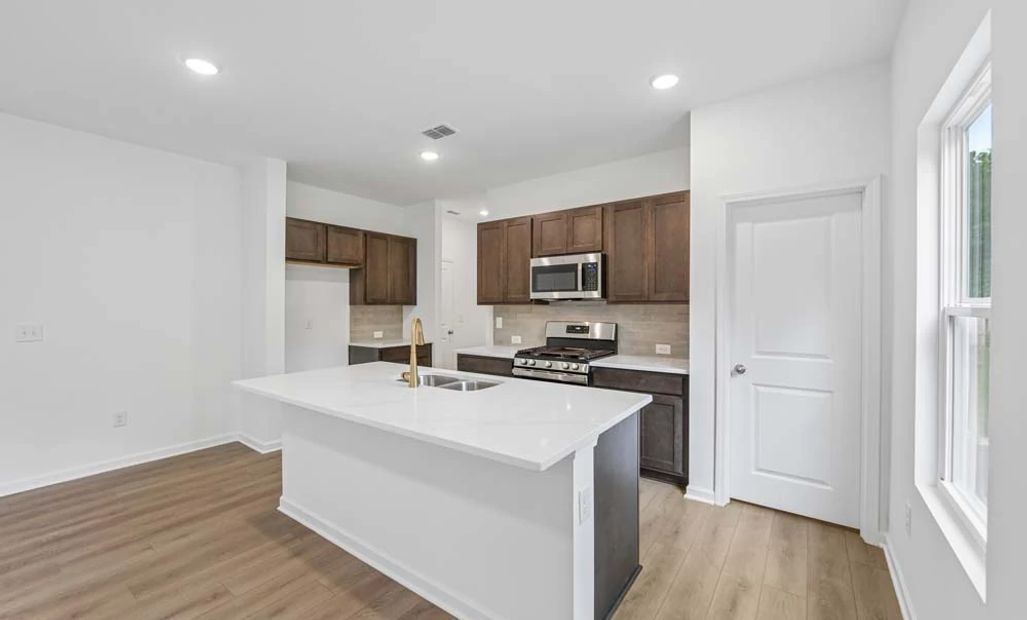 Representative Photo: Kitchen Featuring Oxford Collection Finishes