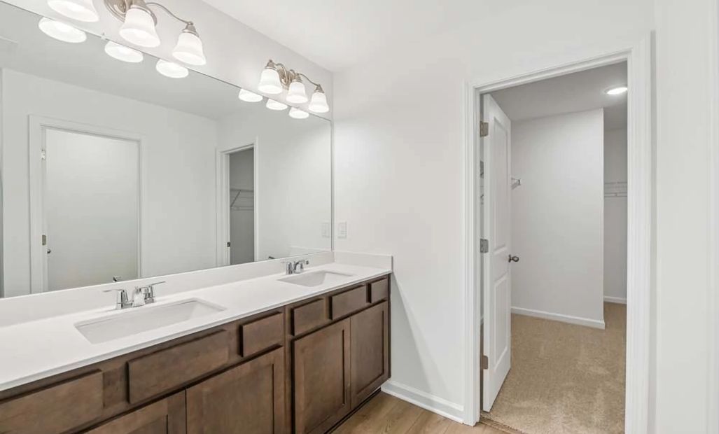 Representative Photo: Primary Bathroom Featuring Oxford Collection Finishes