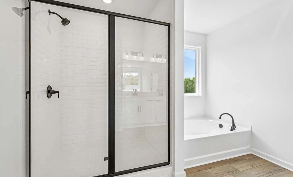 Representative Photo: Primary Bathroom Walk-In Shower & Soaking Tub