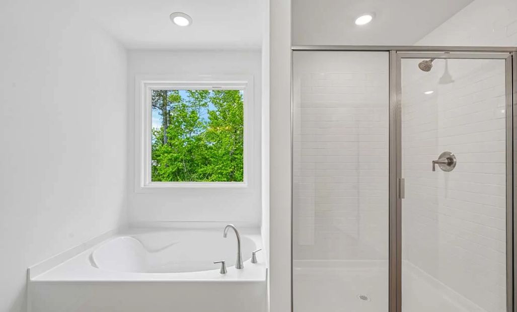 Representative Photo: Primary Bathroom Walk-In Shower & Soaking Tub