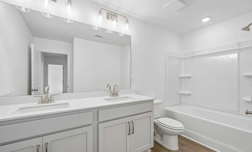 Representative Photo: Bathroom Two featuring Milan Collection Finishes