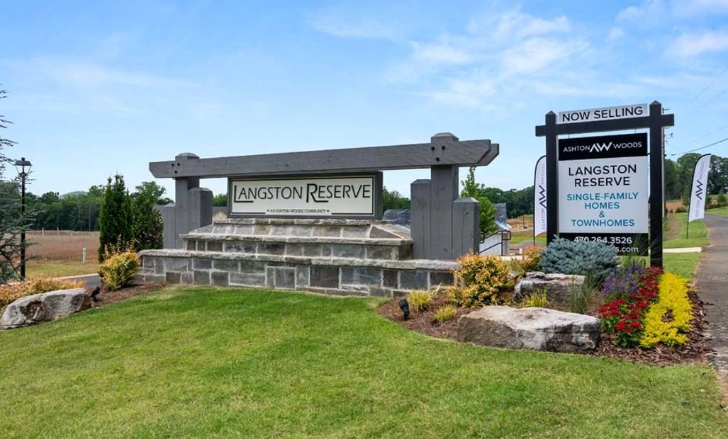 Welcome Home to Langston Reserve by Ashton Woods!