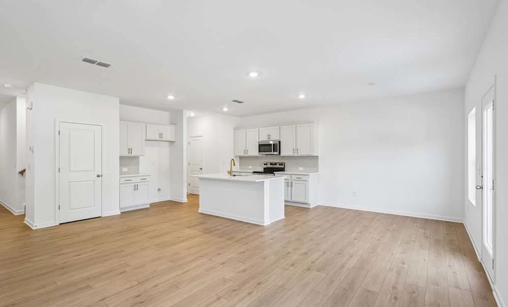 Family Room & Kitchen