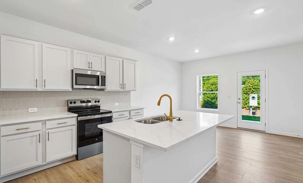 Kitchen featuring Serene Collection Finishes