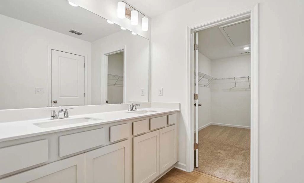 Primary Bathroom featuring Serene Collection Finishes