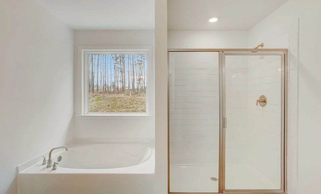 Representative Photo: Primary Bathroom Walk-In Shower & Soaking Tub
