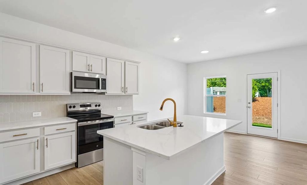 Representative Photo: Kitchen featuring Serene Collection Finishes
