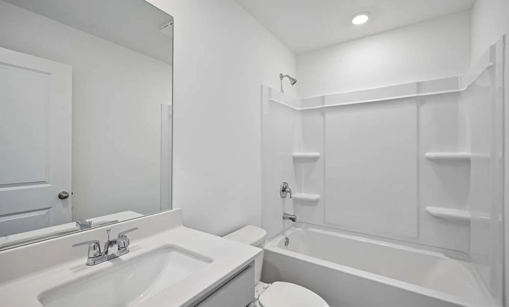 Bathroom Two featuring Milan Collection Finishes
