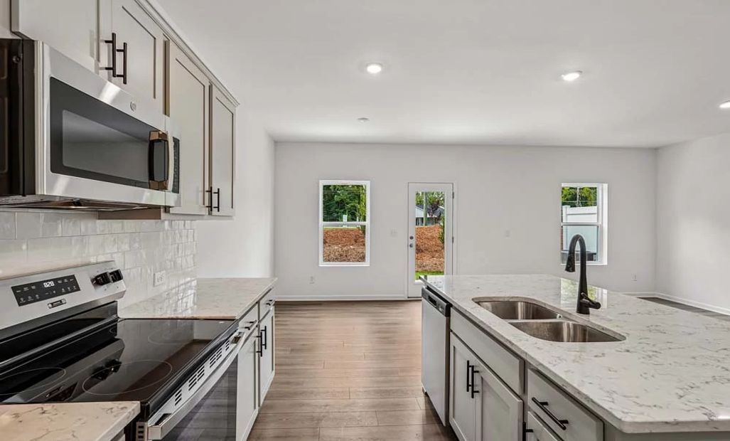 Representative Photo: Kitchen featuring Artisan Collection Finishes