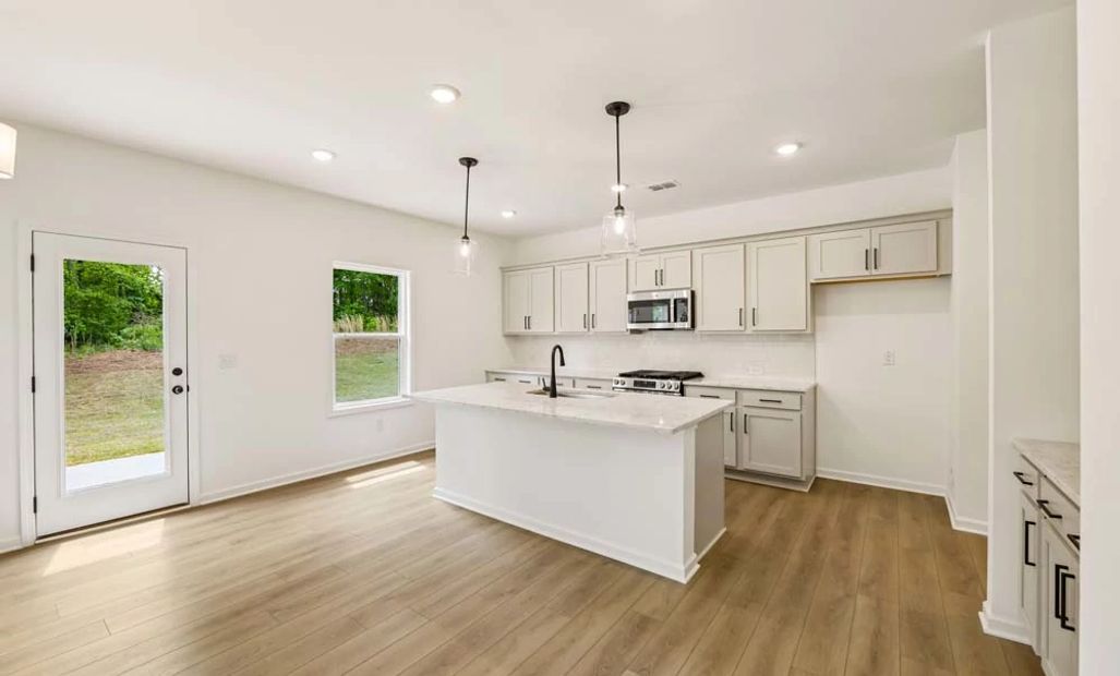 Representative Photo: Kitchen featuring Artisan Collection Finishes