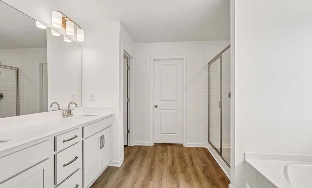 Primary Bathroom featuring Milan Collection Finishes
