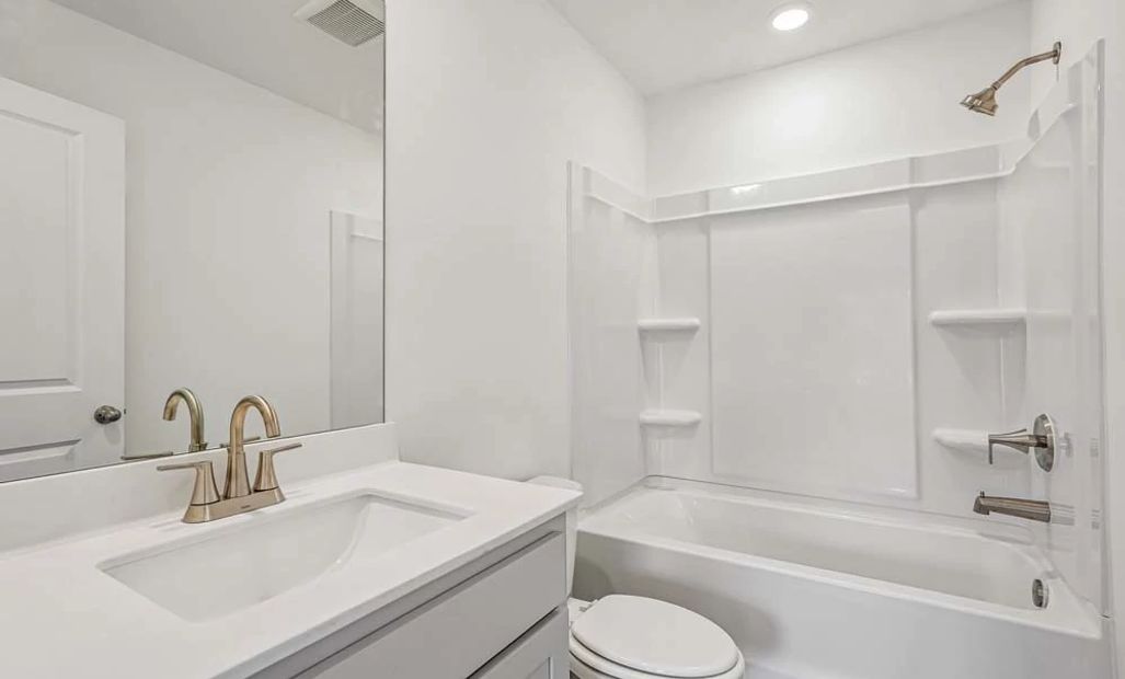 Bathroom Three featuring Milan Collection Finishes