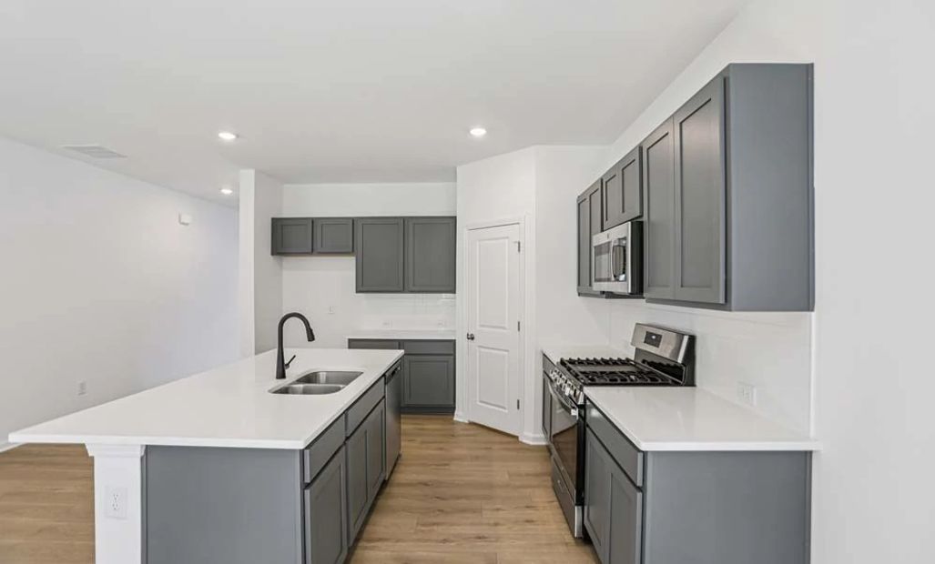 Representative Photo: Kitchen featuring Minimalist Collection Finishes