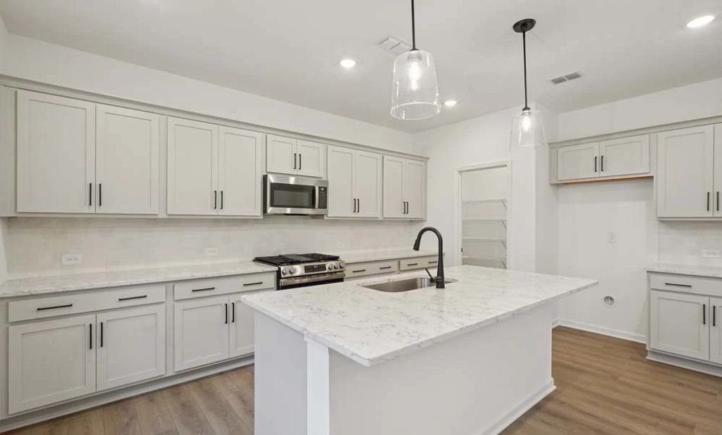 Representative Photo: Kitchen featuring Artisan Collection Finishes