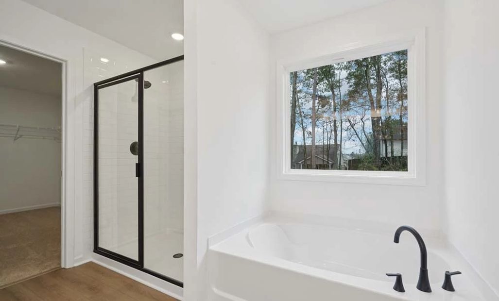 Representative Photo: Primary Bathroom Walk-In Shower & Soaking Tub
