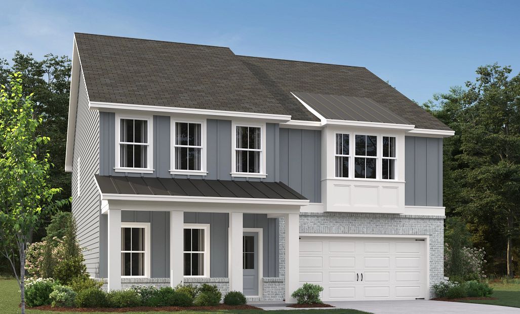 Rendering is for illustrative purposes. Actual exterior selections may vary by homesite.