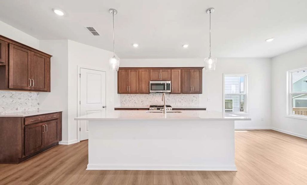 Representative Photo: Kitchen featuring Roosevelt Collection Finishes