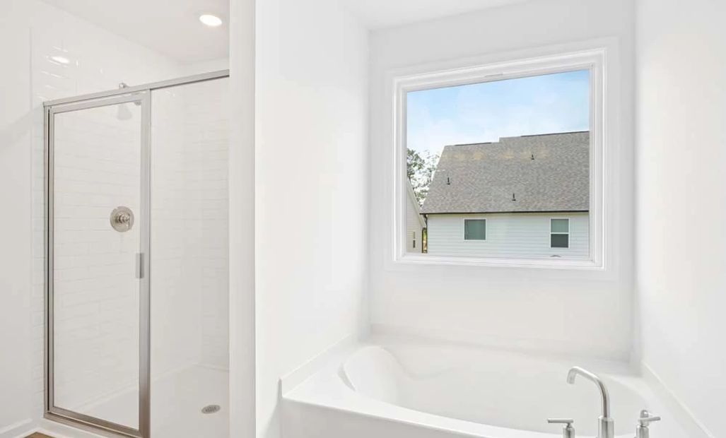 Representative Photo: Primary Bathroom Walk-In Shower & Soaking Tub