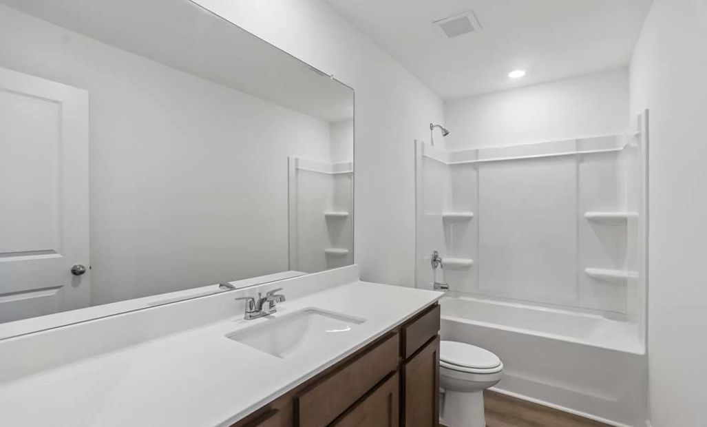 Bathroom Two featuring Roosevelt Collection Finishes