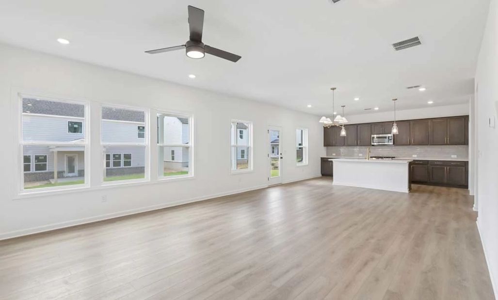 Family Room & Kitchen