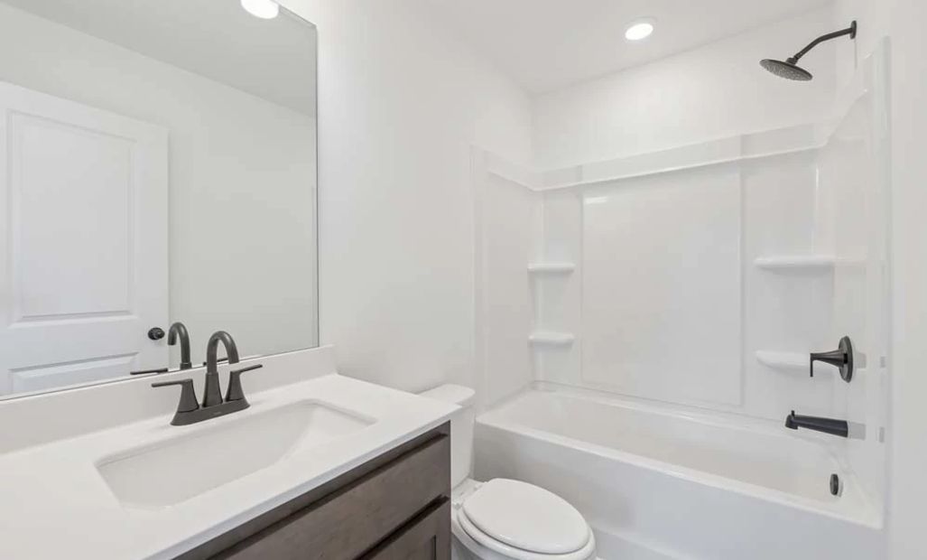 Bathroom Three featuring Oxford Collection Finishes