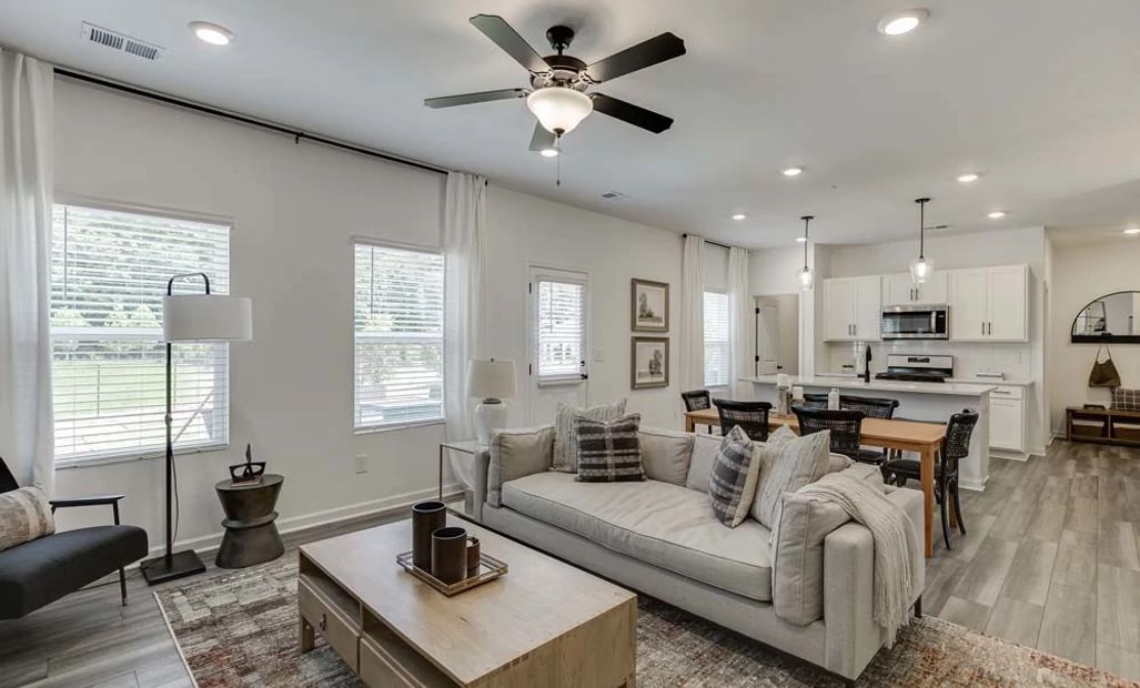 Representative Photo: Family Room & Kitchen