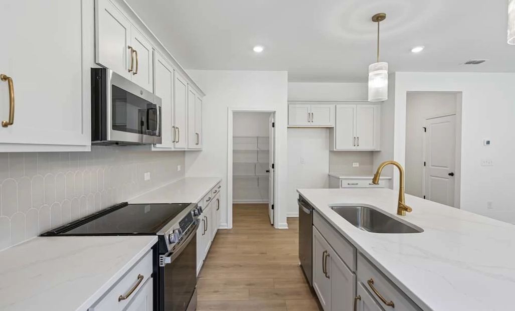 Kitchen featuring Serene Collection Finishes