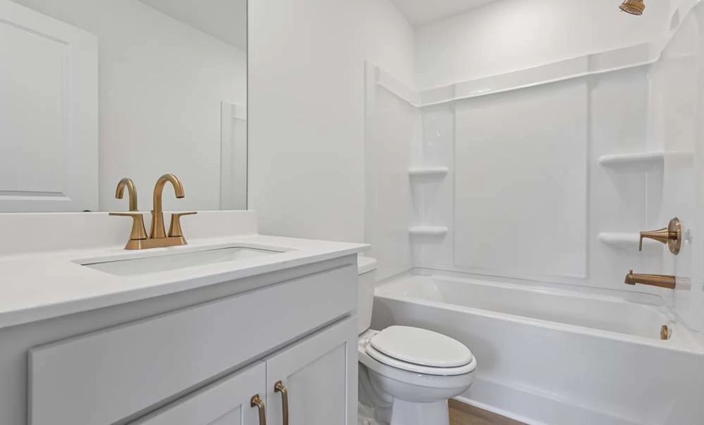 Bathroom Three featuring Serene Collection Finishes