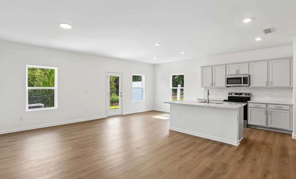 Family Room & Kitchen