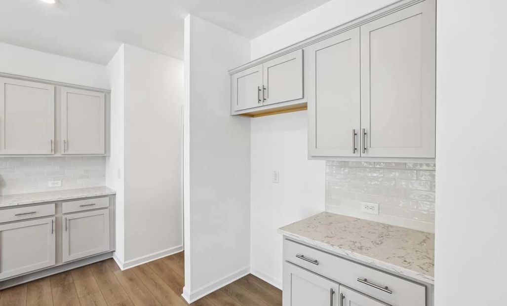 Kitchen featuring Milan Collection Finishes