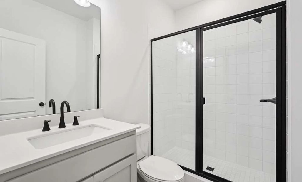 Guest Bathroom featuring Artisan Collection Finishes