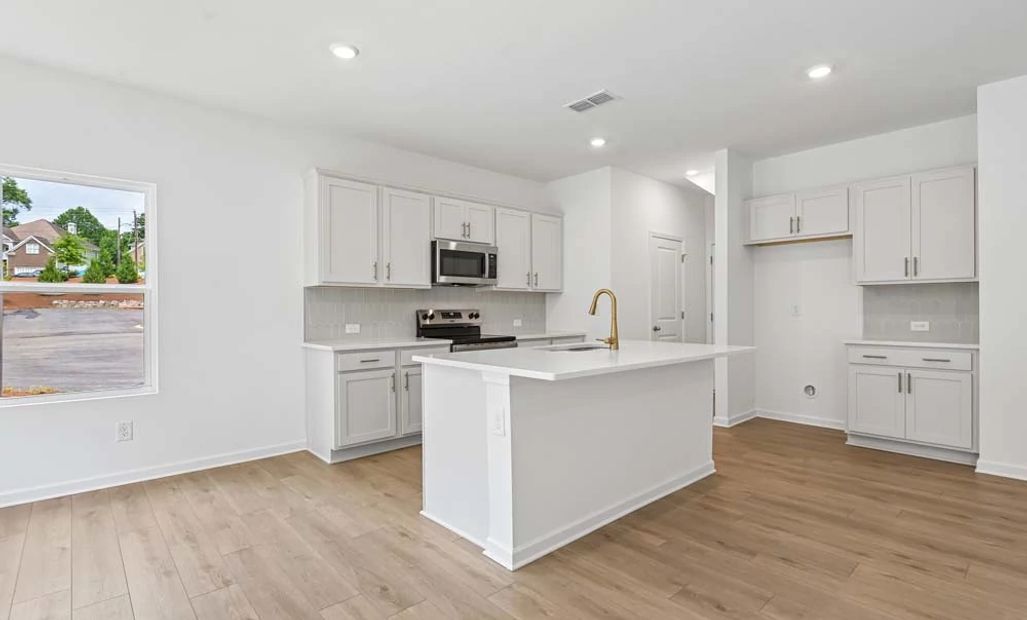 Representative Photo: Kitchen featuring Serene Collection Finishes