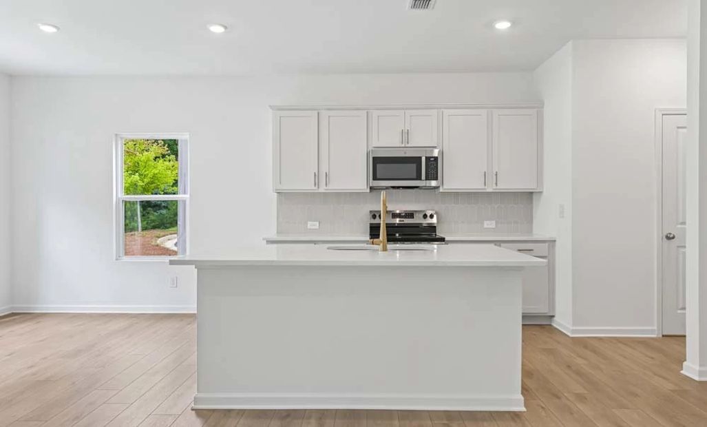 Representative Photo: Kitchen featuring Serene Collection Finishes