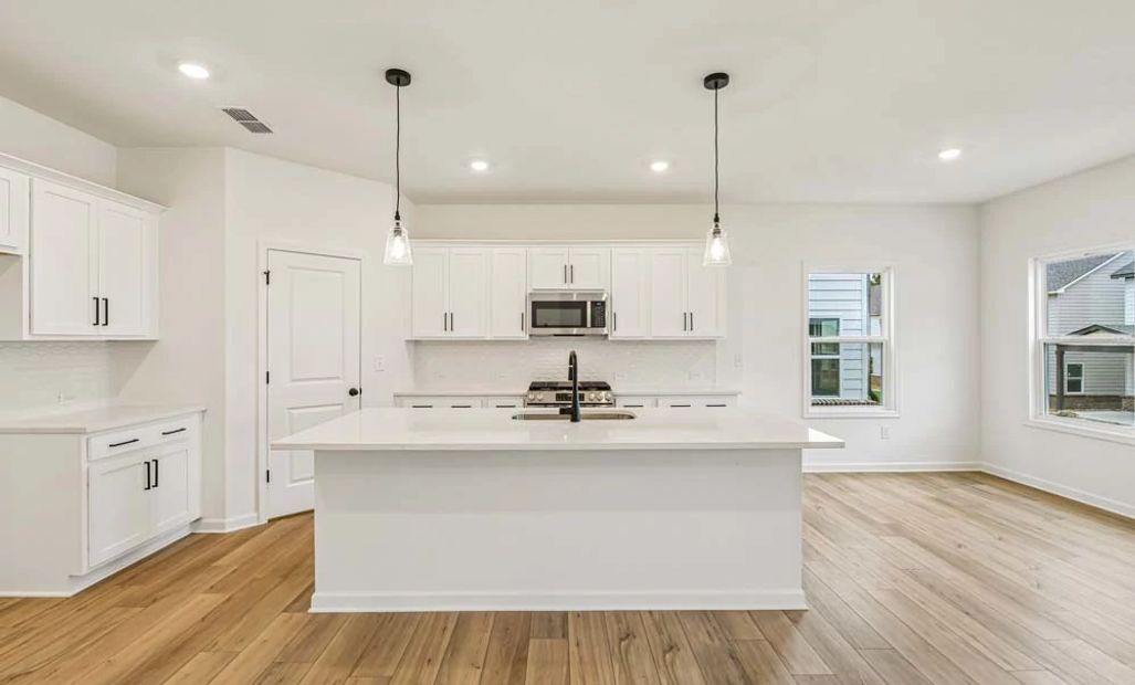 Kitchen featuring Harmony Collection Finishes