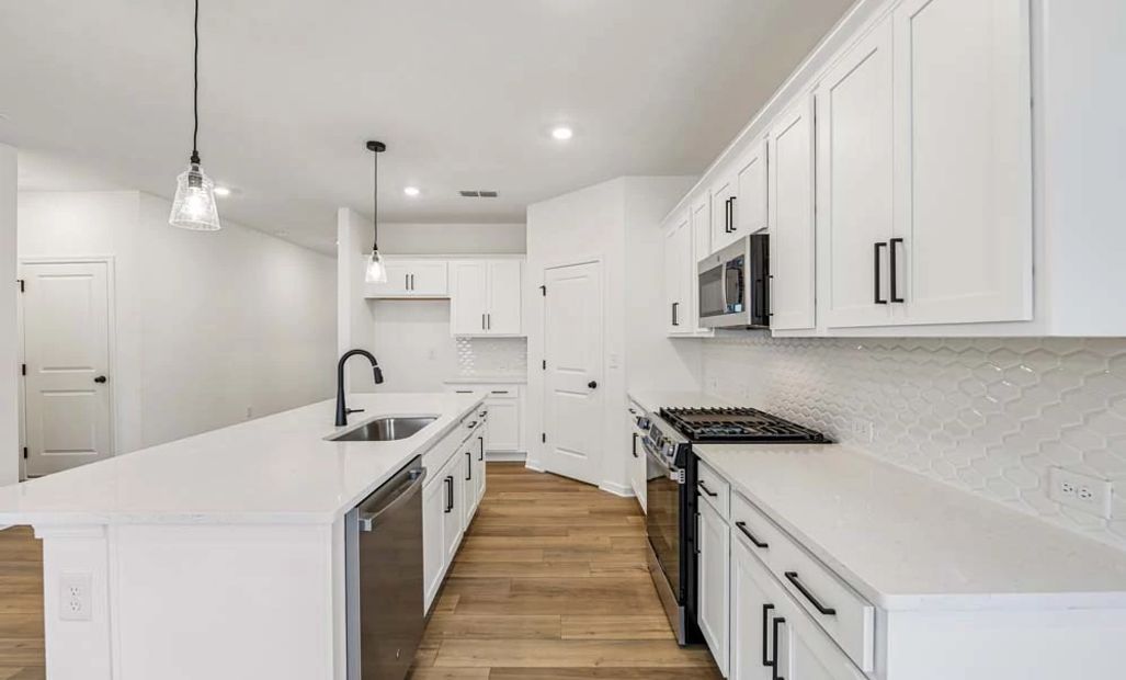 Kitchen featuring Harmony Collection Finishes