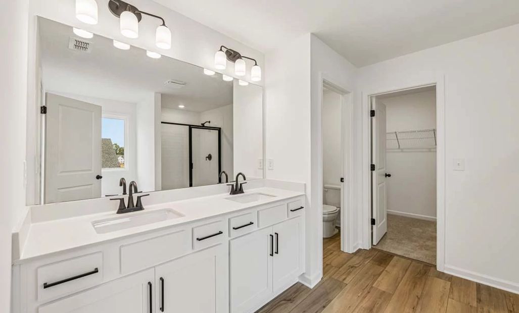 Primary Bathroom featuring Harmony Collection Finishes