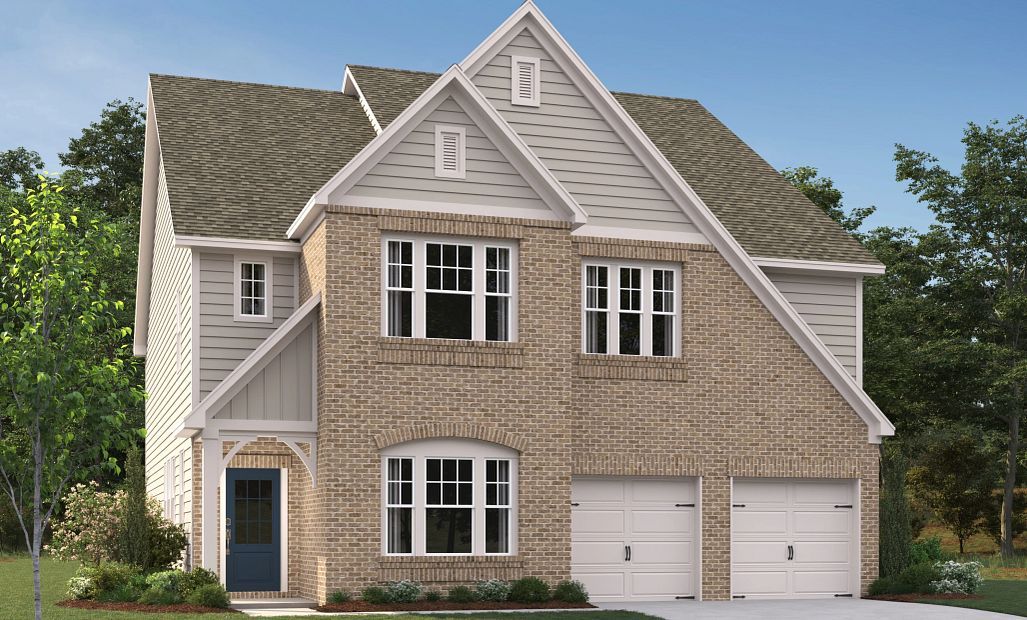 Rendering is for illustrative purposes. Actual exterior selections may vary by homesite.