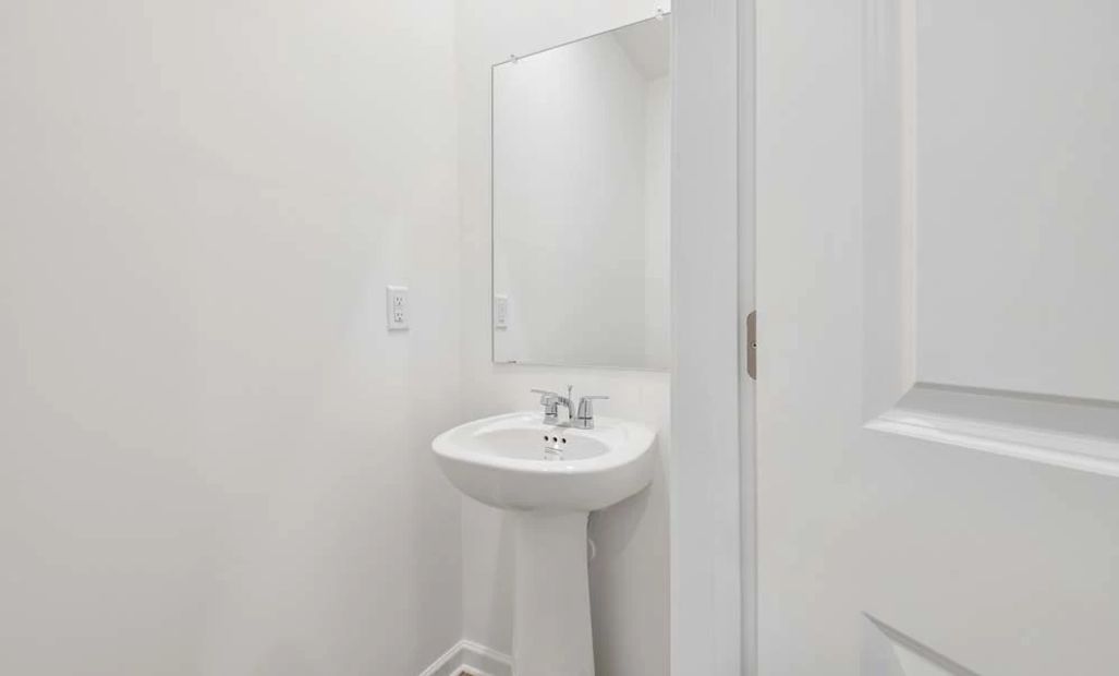 Powder Bathroom on the First Floor