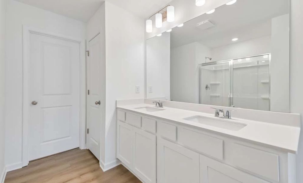 Primary Bathroom featuring Timeless Collection Finishes