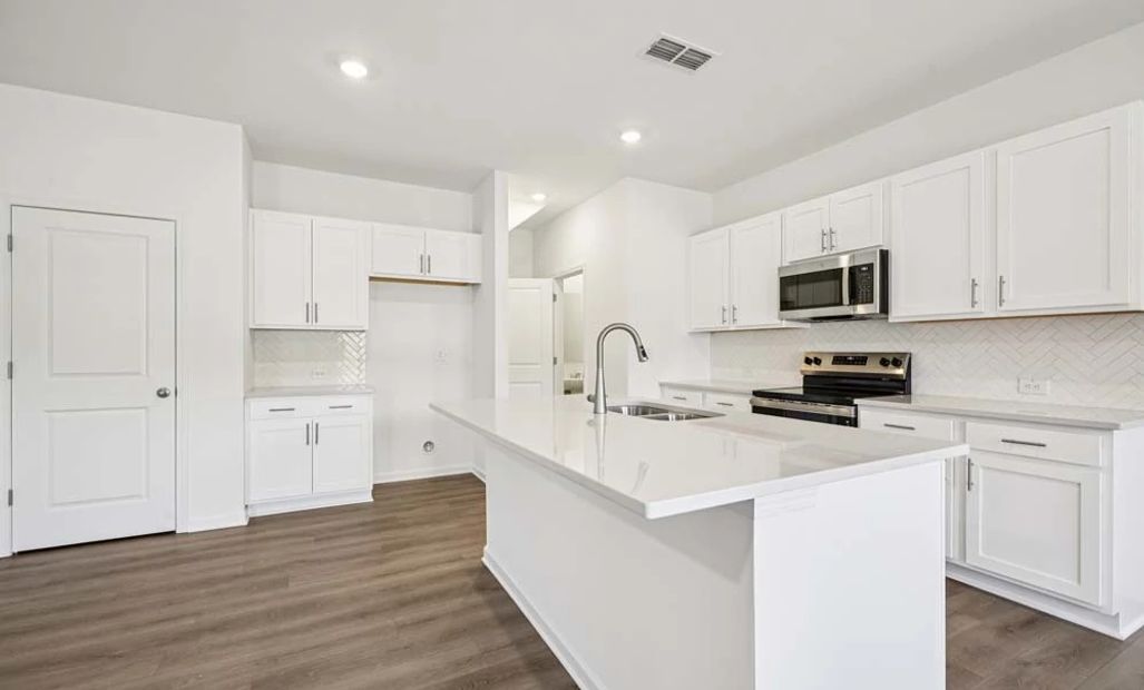 Representative Photo: Kitchen featuring Timeless Collection Finishes