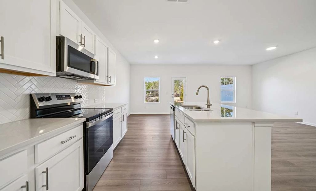 Representative Photo: Kitchen featuring Timeless Collection Finishes