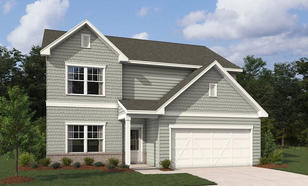 Rendering is for illustrative purposes. Actual exterior selections may vary by homesite.