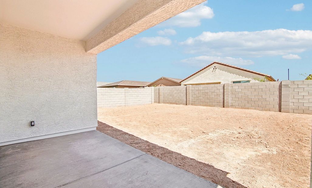 Covered patio