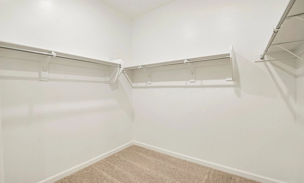 Primary walk in closet