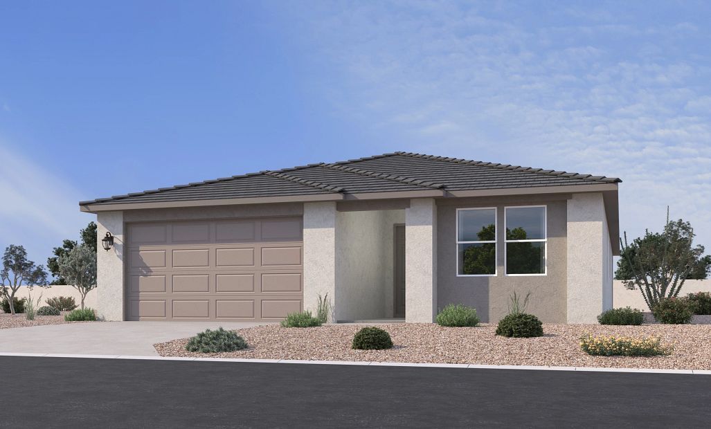 Exterior elevation rendering