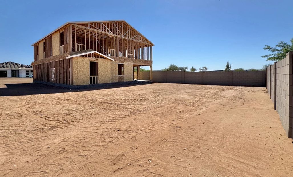 Back exterior elevation