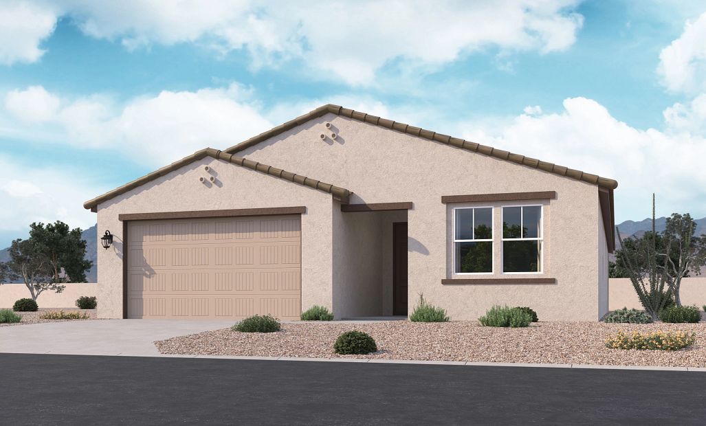 Exterior elevation rendering