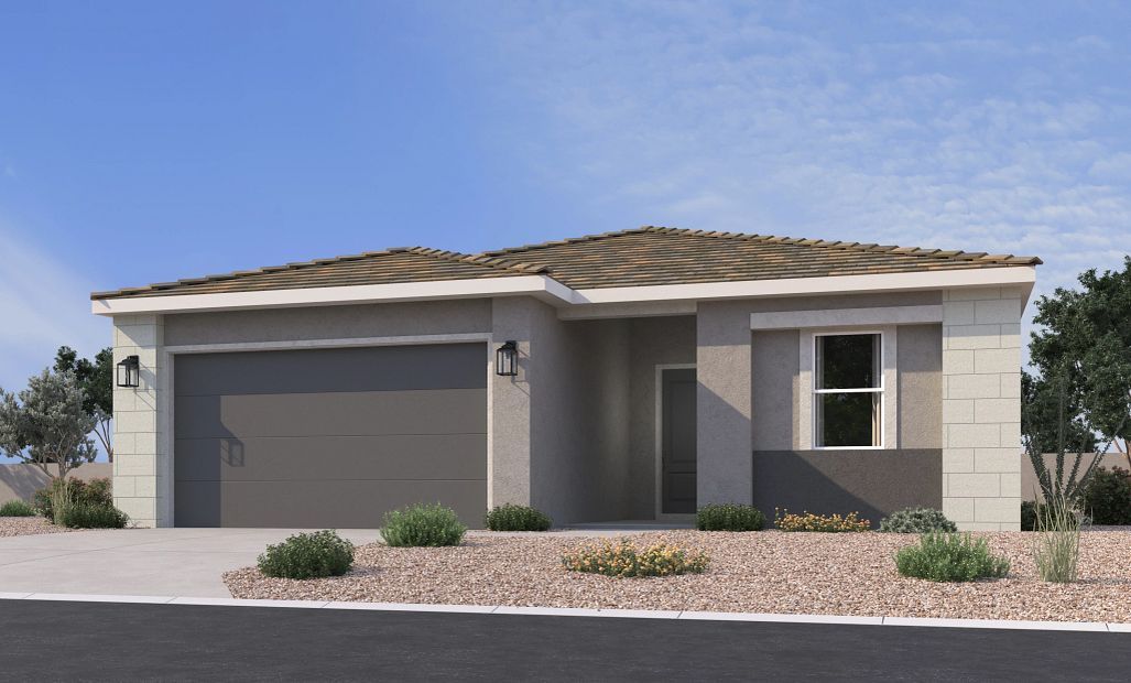 Exterior elevation rendering