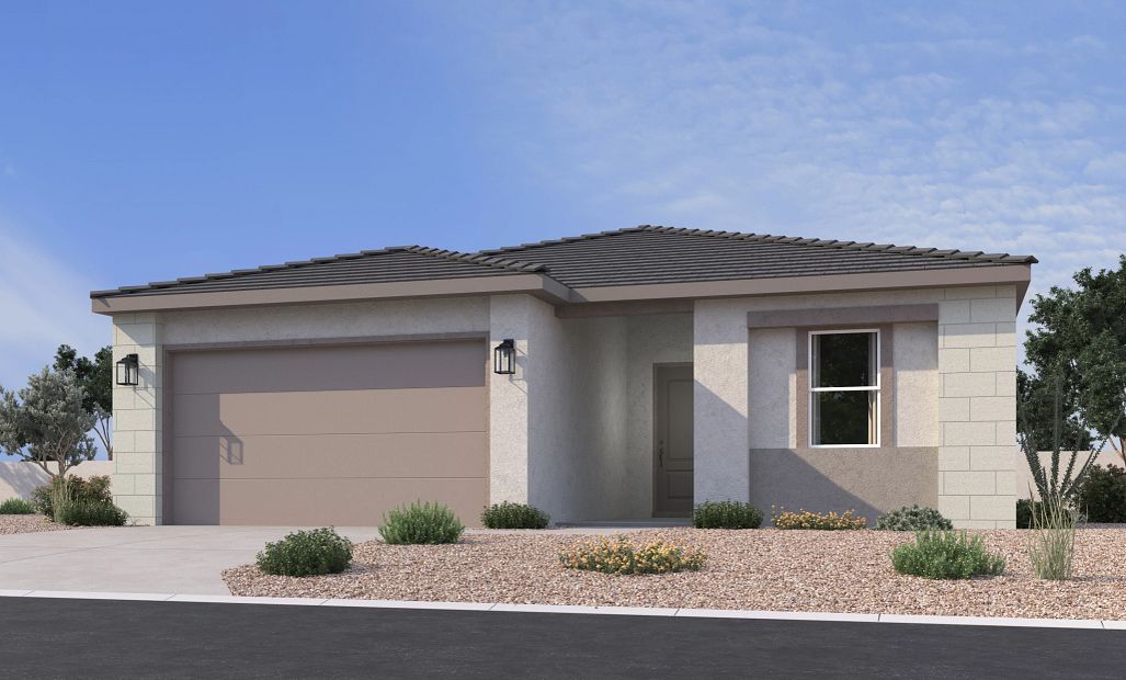 Exterior elevation rendering
