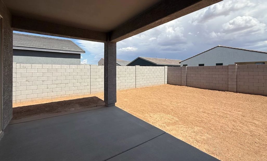 Covered patio